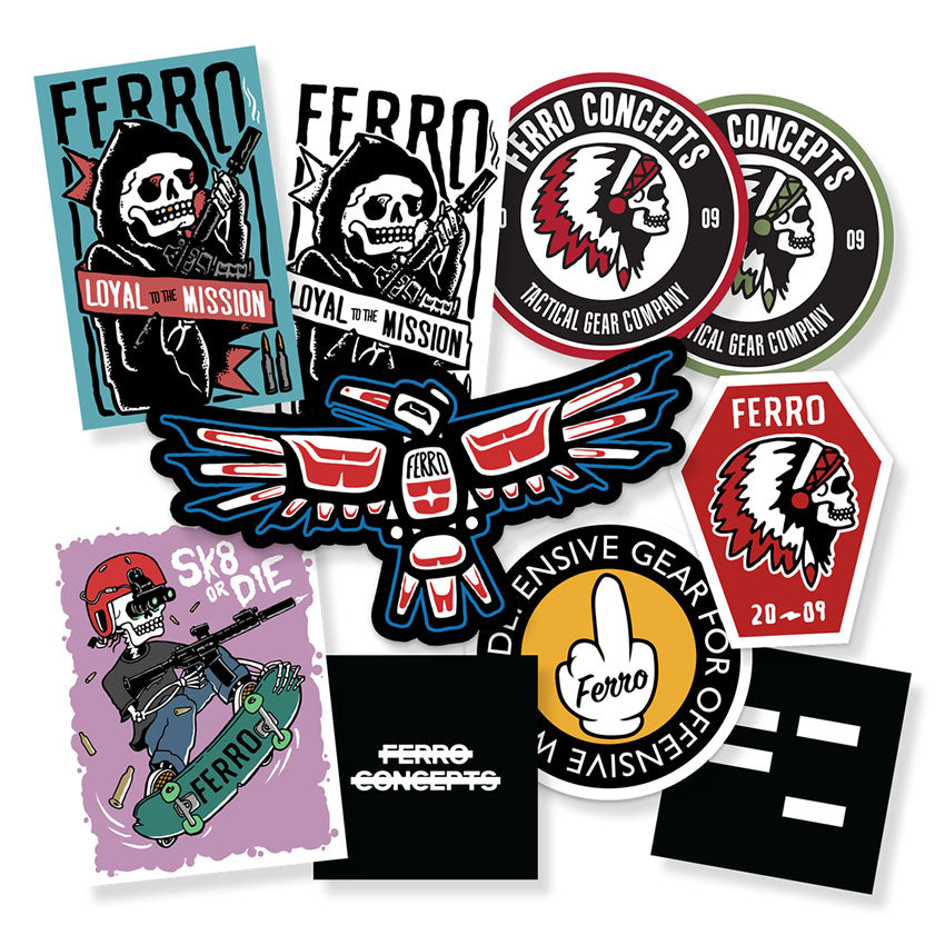 FERRO Concepts Sticker Pack – geartles