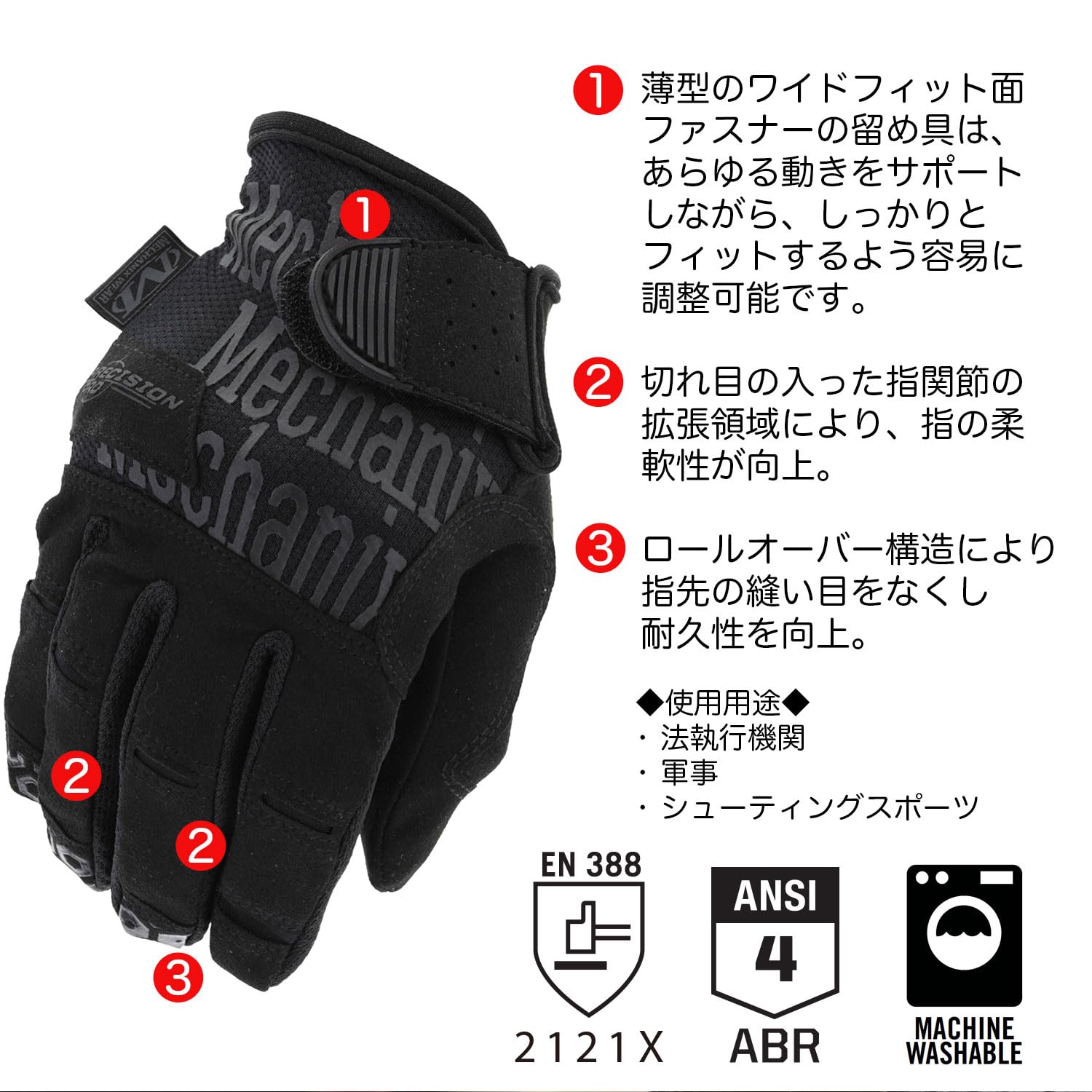 Mechanix Wear Precision Pro
