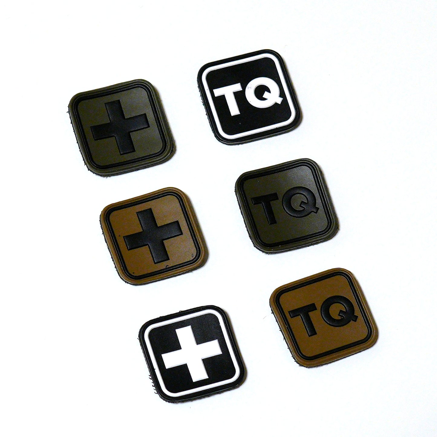 HSGI Patch 6 Pack TQ and Med Cross in all 3 Colors