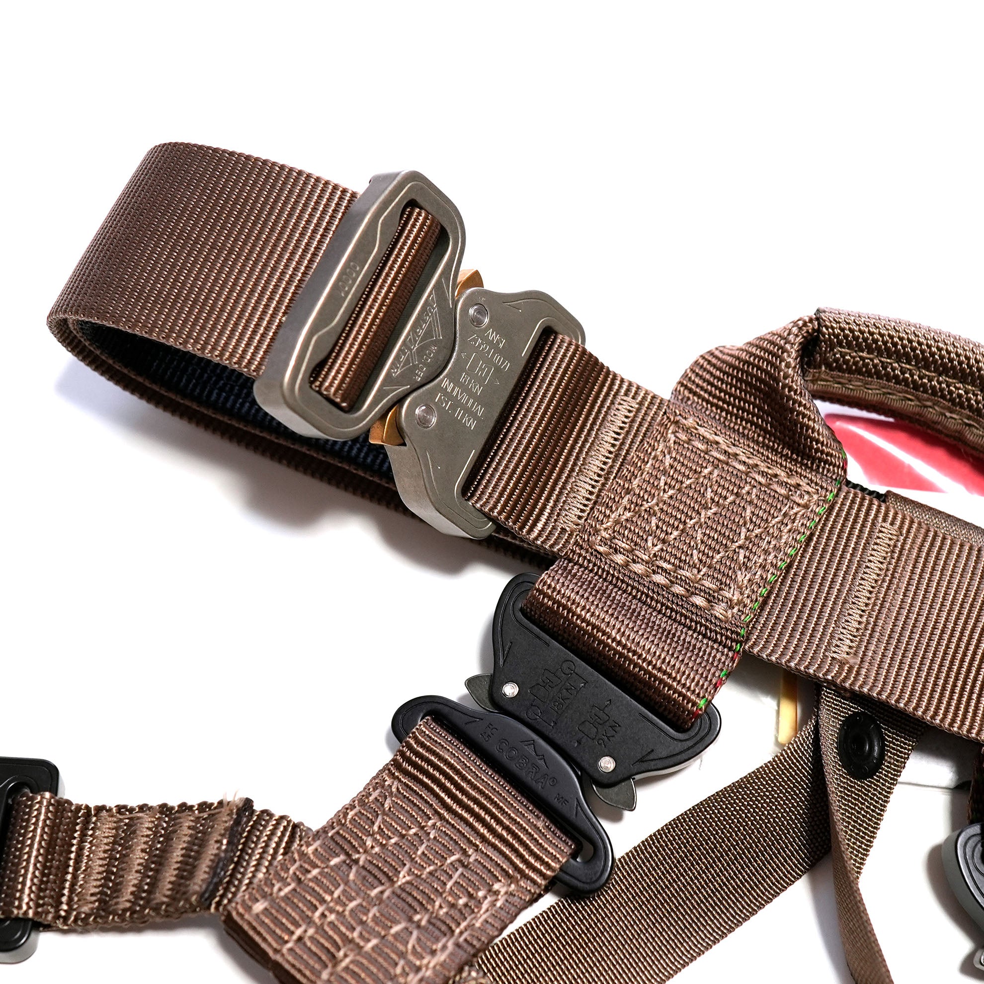 Yates Special Forces Rappel Belt with Cobra Buckle Waist and Legs