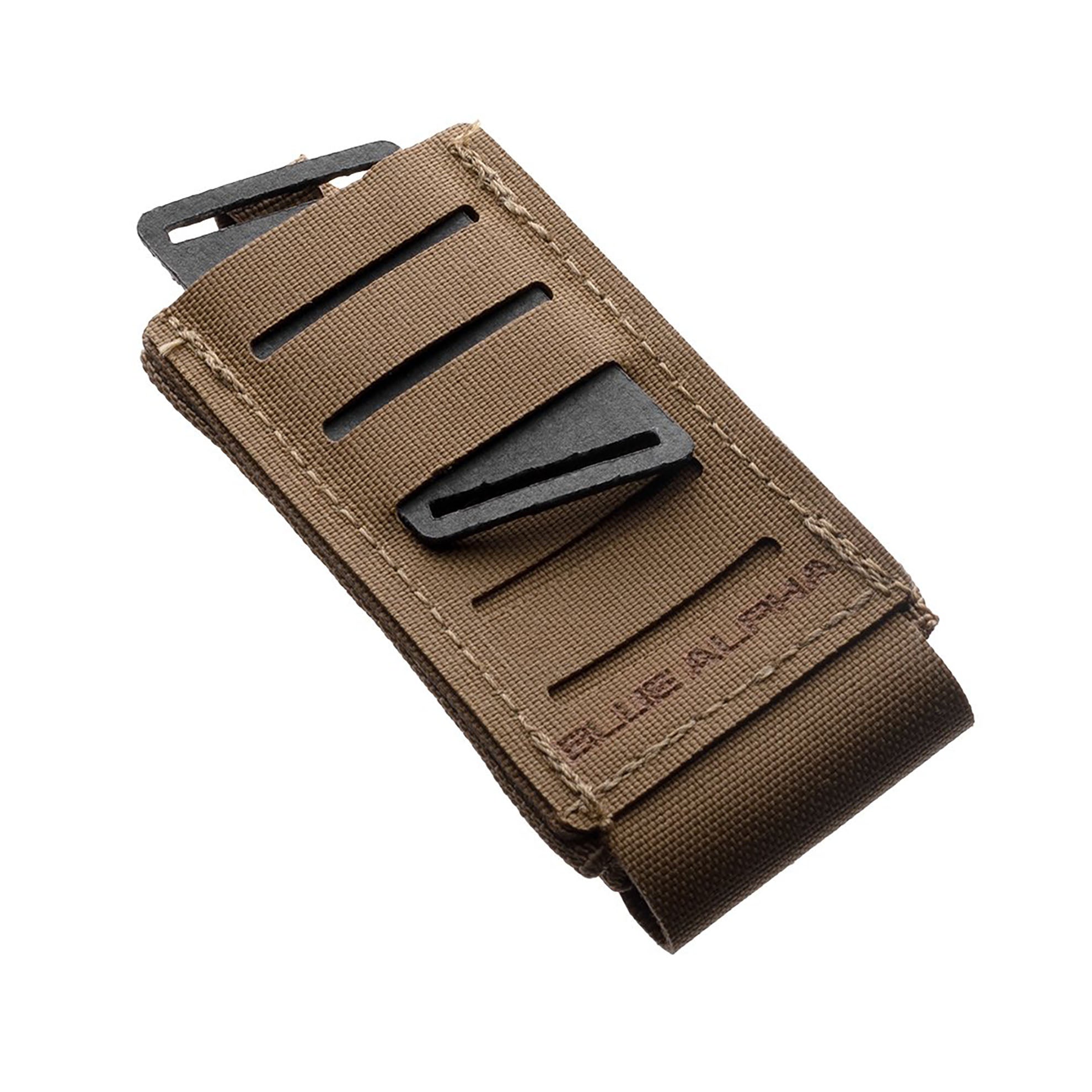BLUE ALPHA ANGLED PISTOL MAGAZINE POUCH ADAPTER – geartles