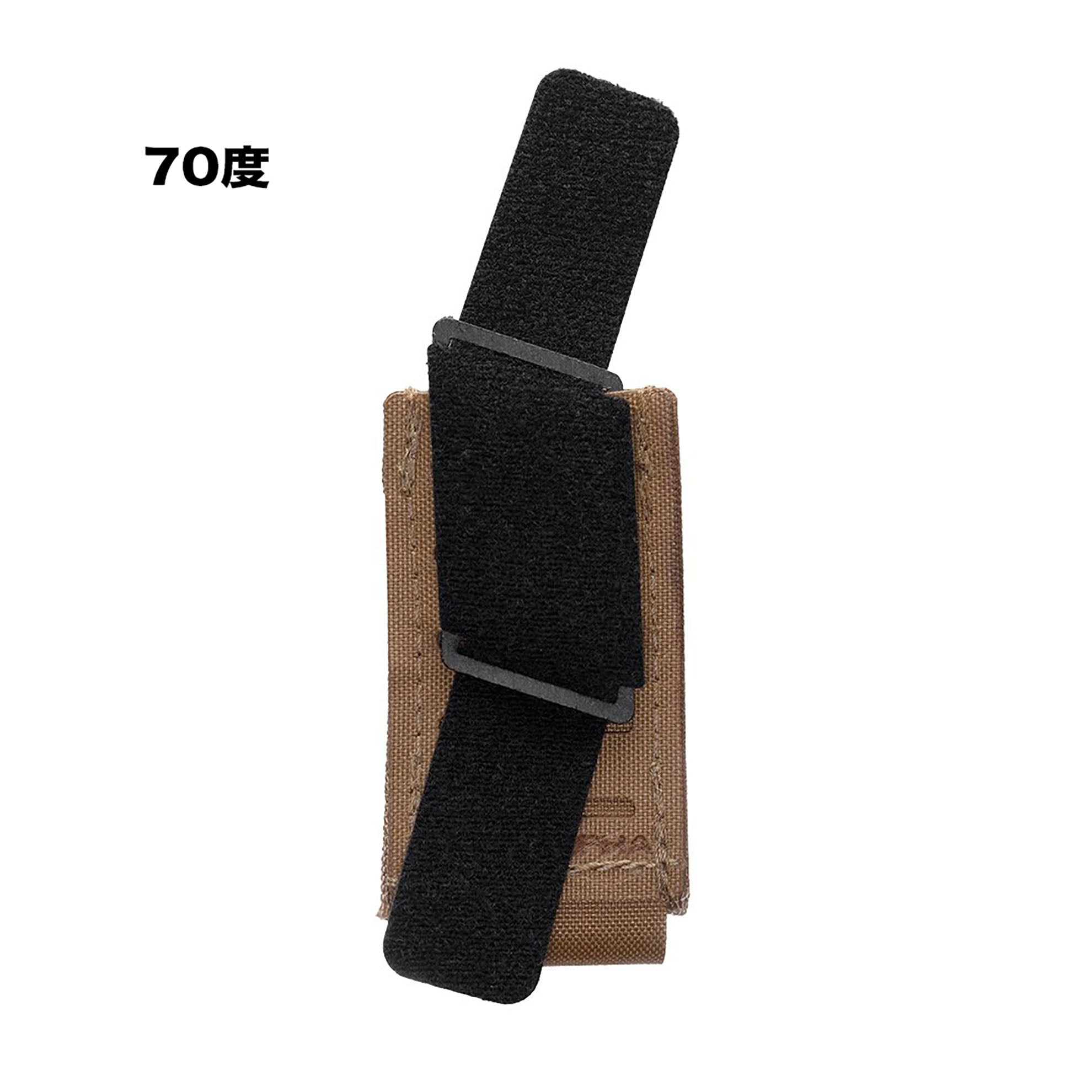 BLUE ALPHA ANGLED PISTOL MAGAZINE POUCH ADAPTER