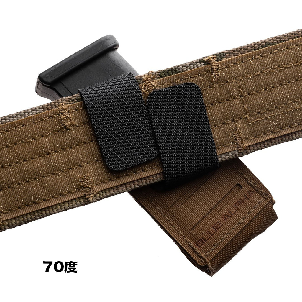 BLUE ALPHA ANGLED PISTOL MAGAZINE POUCH ADAPTER