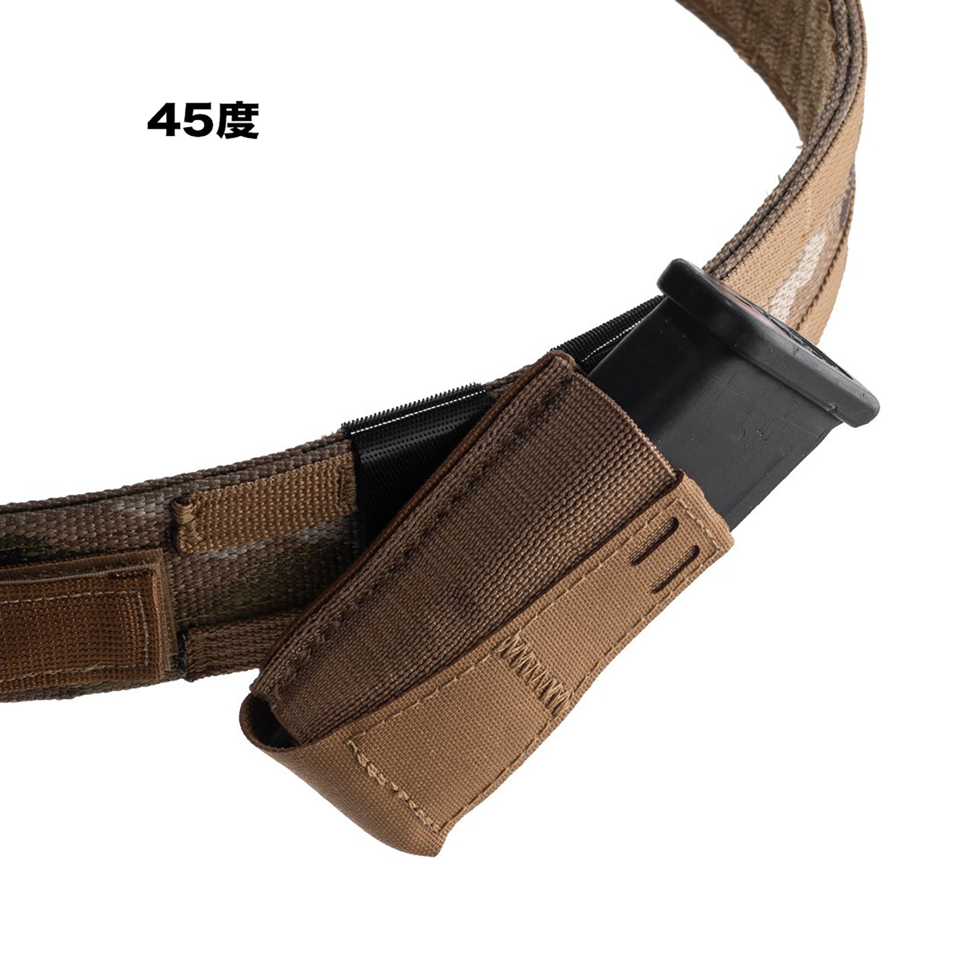 BLUE ALPHA ANGLED PISTOL MAGAZINE POUCH ADAPTER