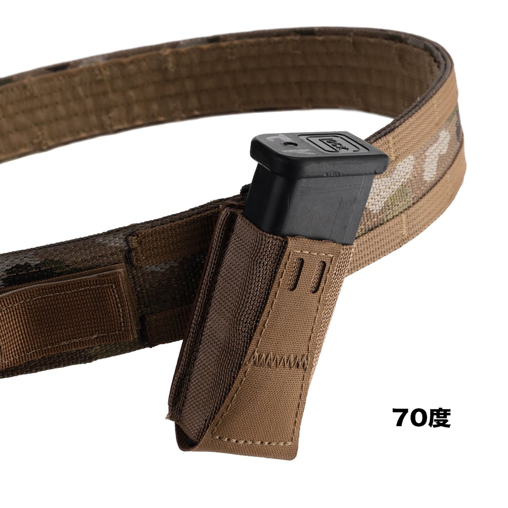 BLUE ALPHA ANGLED PISTOL MAGAZINE POUCH ADAPTER