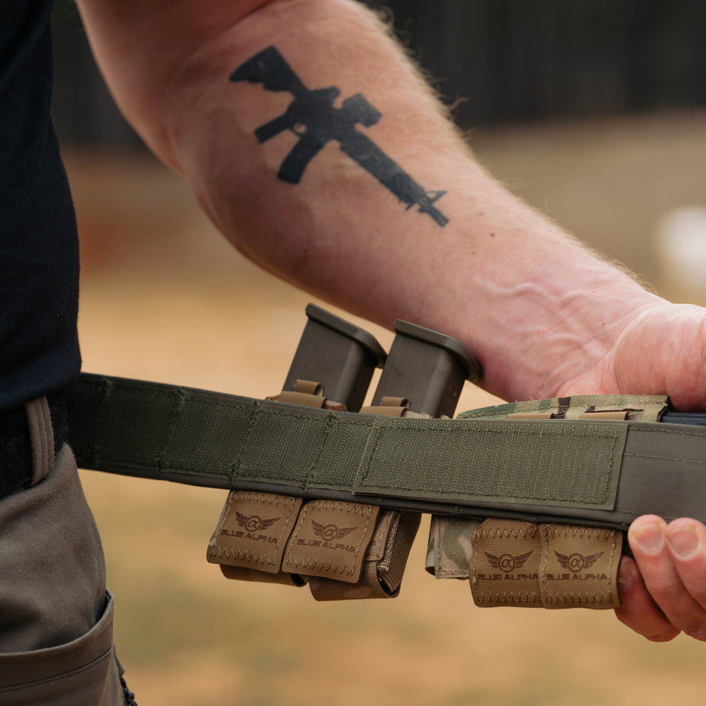 BLUE ALPHA PISTOL MAGAZINE POUCH