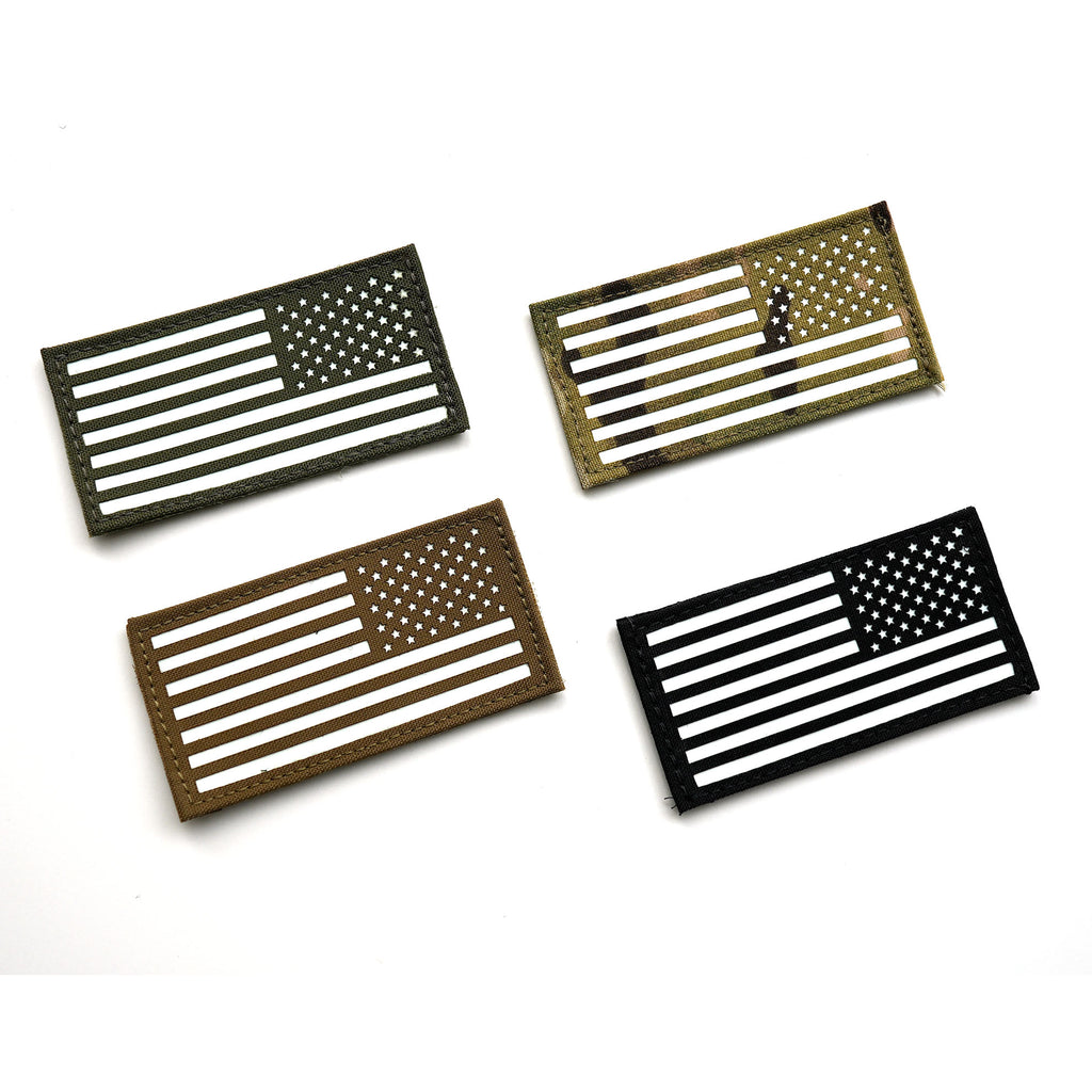 First Spear AMERICAN FLAG GLO CELL TAG, Reverse