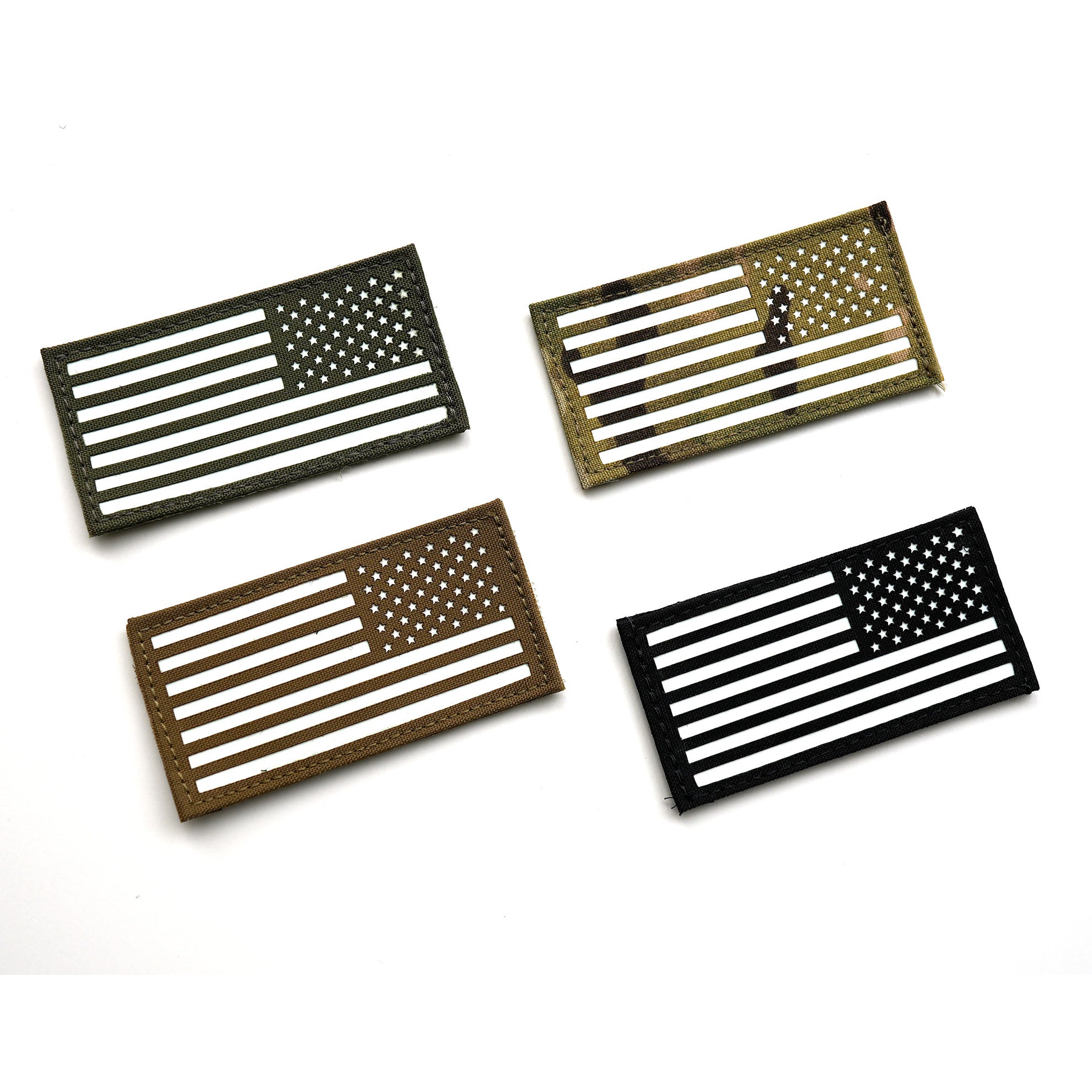 First Spear AMERICAN FLAG GLO CELL TAG, Reverse