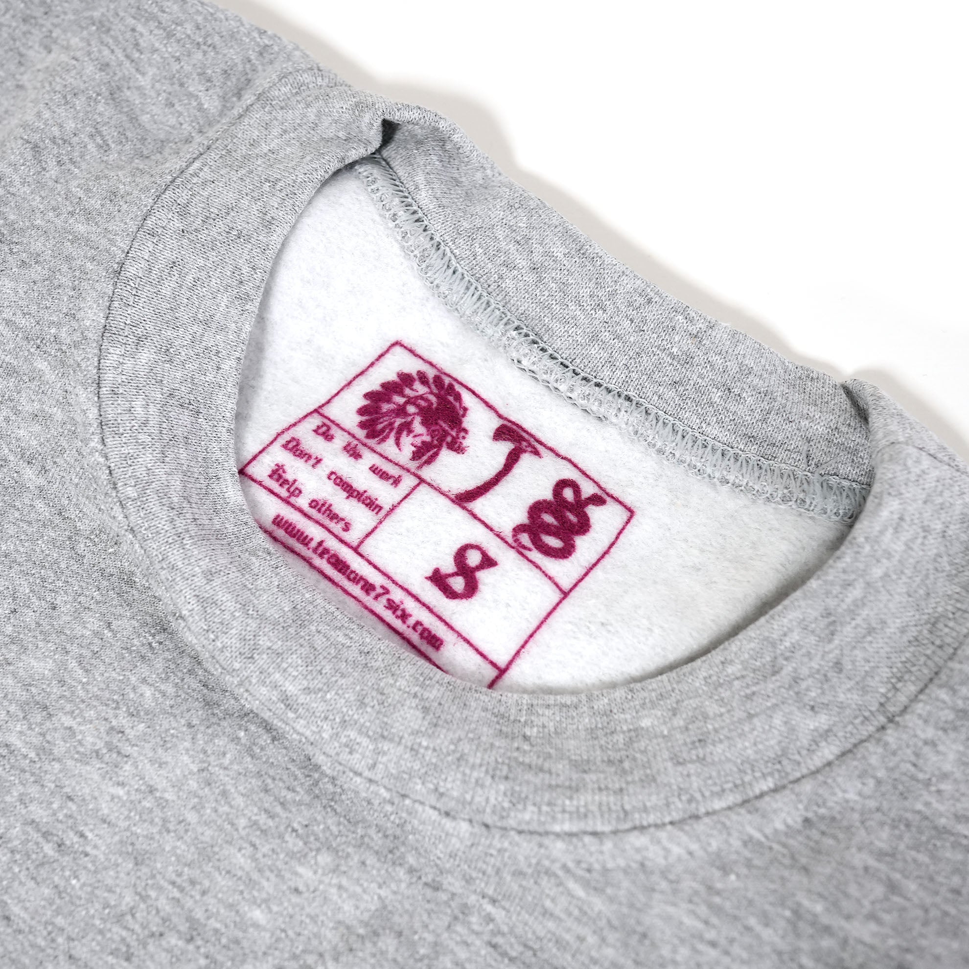ONE 7 SIX Tomahawk Team sweat- Gray