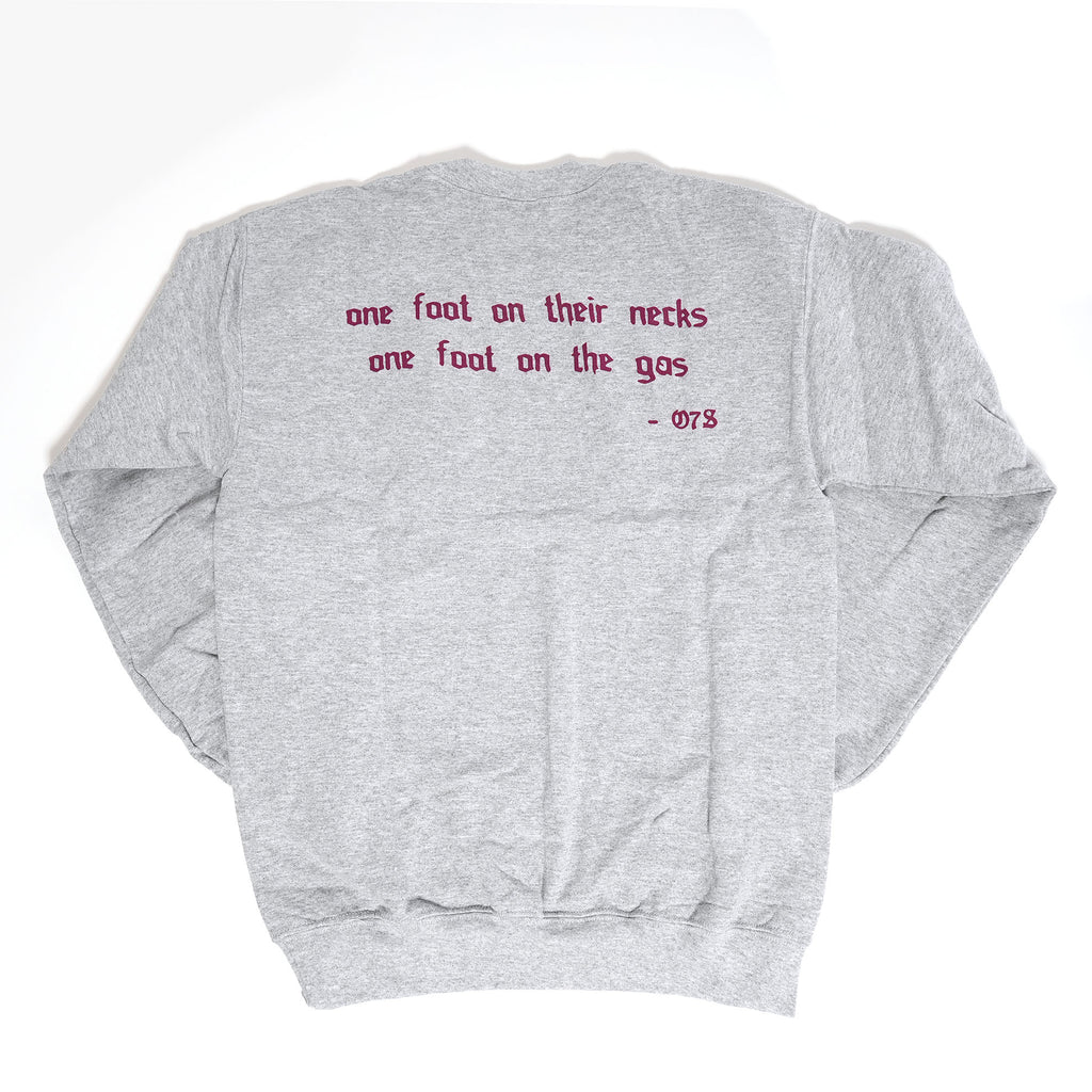 ONE 7 SIX Tomahawk Team sweat- Gray