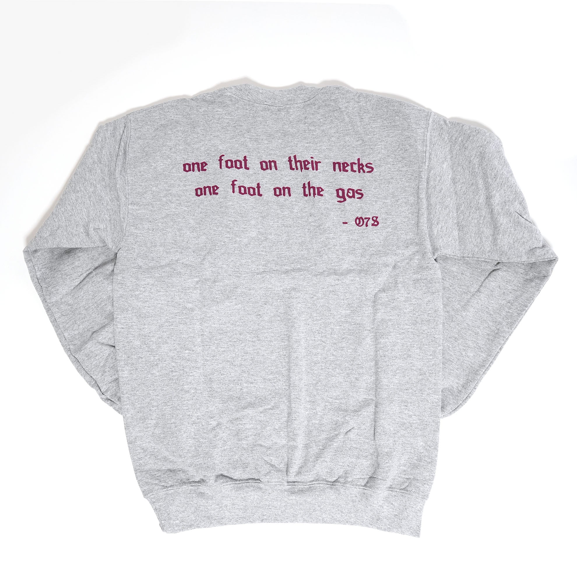 ONE 7 SIX Tomahawk Team sweat- Gray