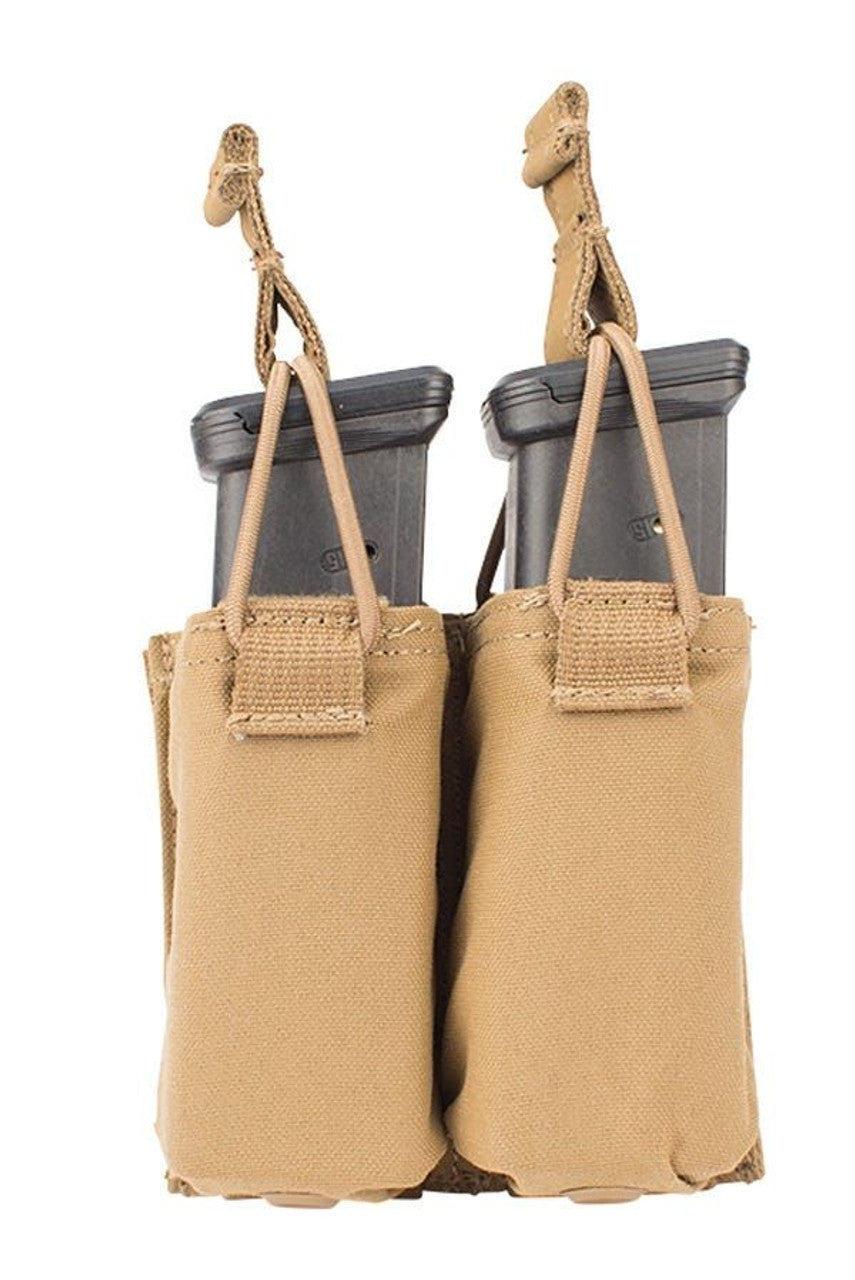 First Spear Pistol Magazine Pocket, Speed Reload, Double, G17/19, 6/9MOLLE